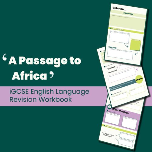 'A Passage to Africa' Revision Workbook