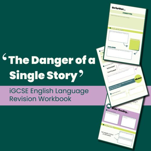 'The Danger of a Single Story' Revision Workbook FREE