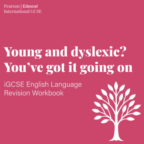 Front cover of the Edexcel iGCSE English Language revision workbook for Young and dyslexic? You’ve got it going on by Benjamin Zephaniah, featuring exam-focused tasks and guided annotations.