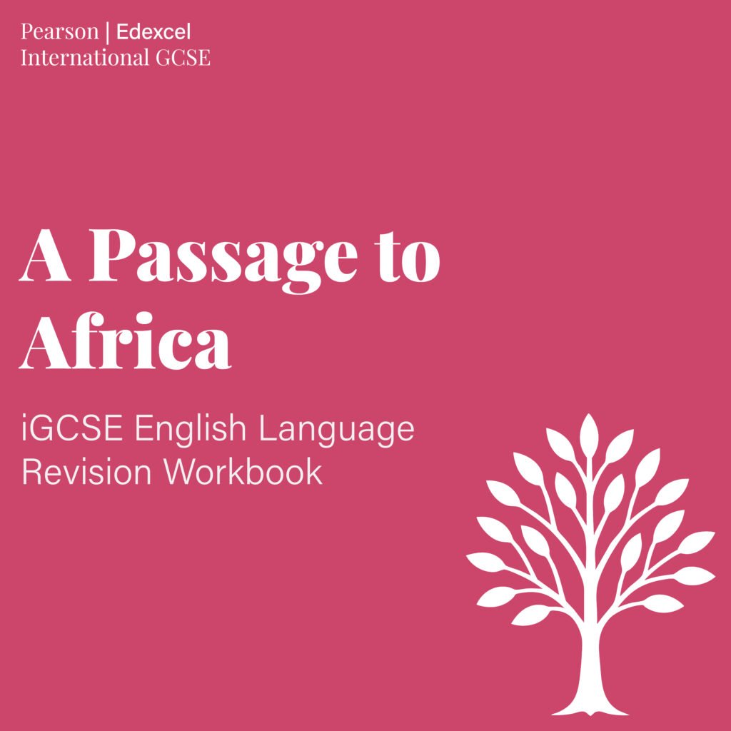 A Passage to Africa iGCSE English Language revision workbook cover