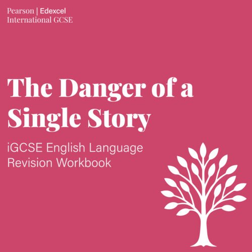 The Danger of a Single Story iGCSE English Language revision workbook cover